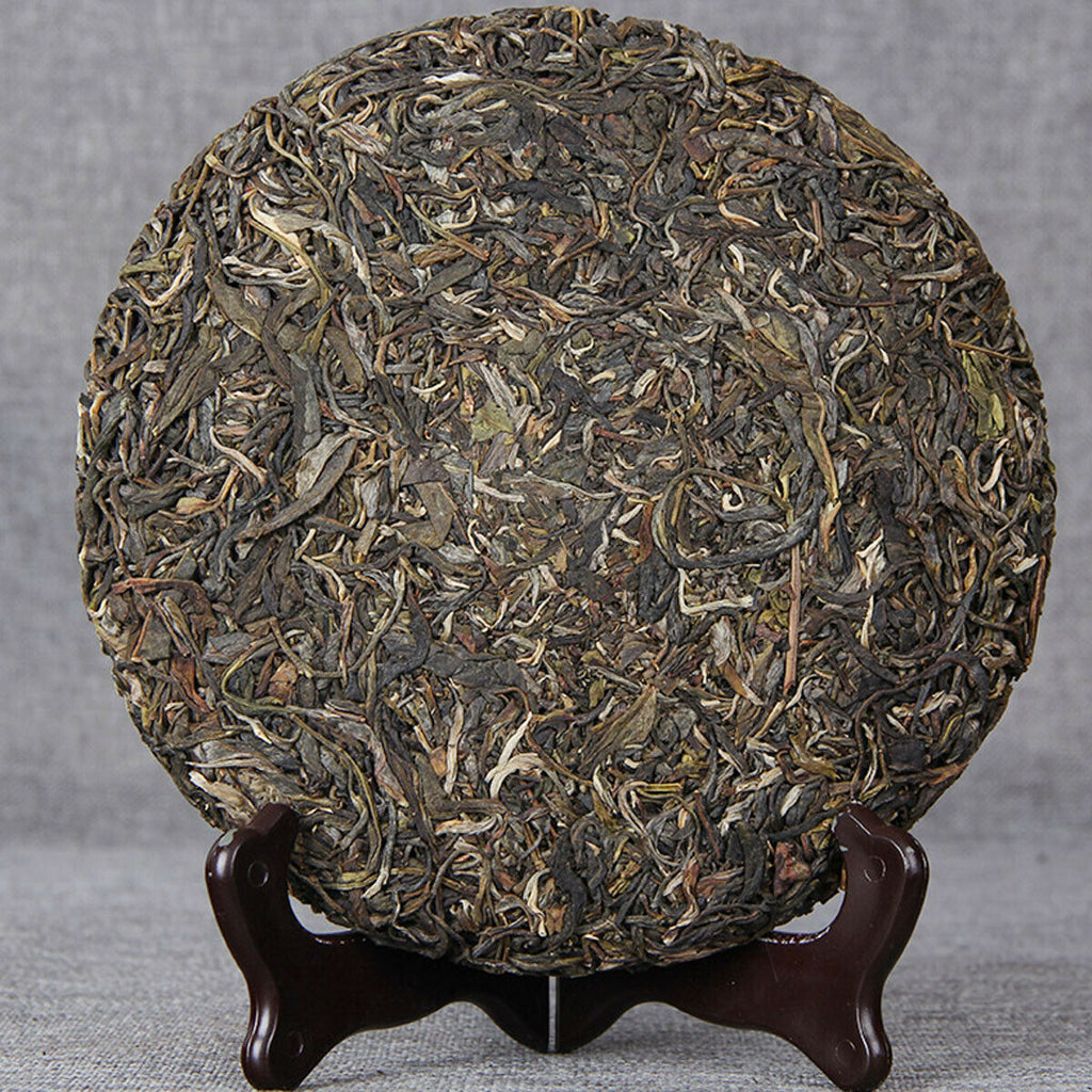 HelloYoung Premium Raw Hand-made Pu-erh Tea Cake BanZhang Collectibles Sheng Puer Tea 357g