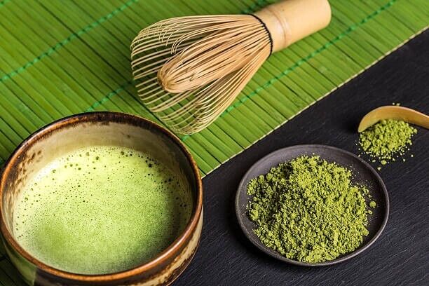 Organic  Matcha Green Tea Latte Powder Herb Herbal Teas. Pure Matcha Powder