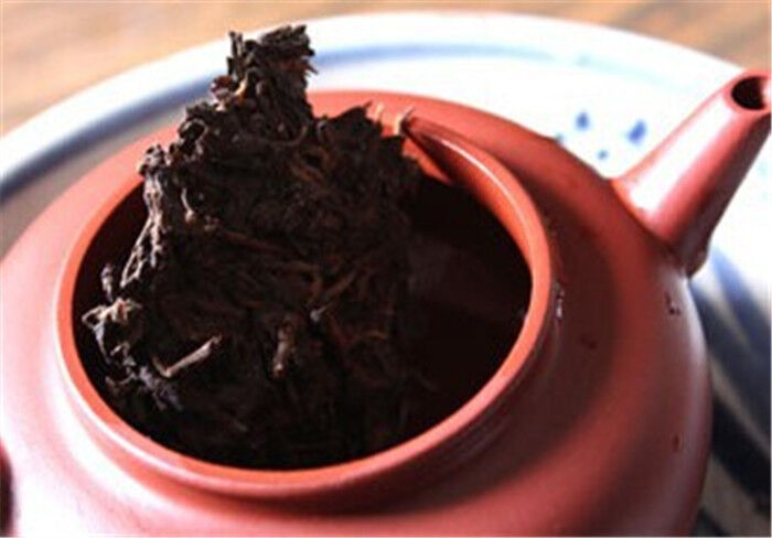 HelloYoung Oldest Puer Tea Organic Ripe Tea Healthy Drink Chinese Natural Pu Erh Tea 257g