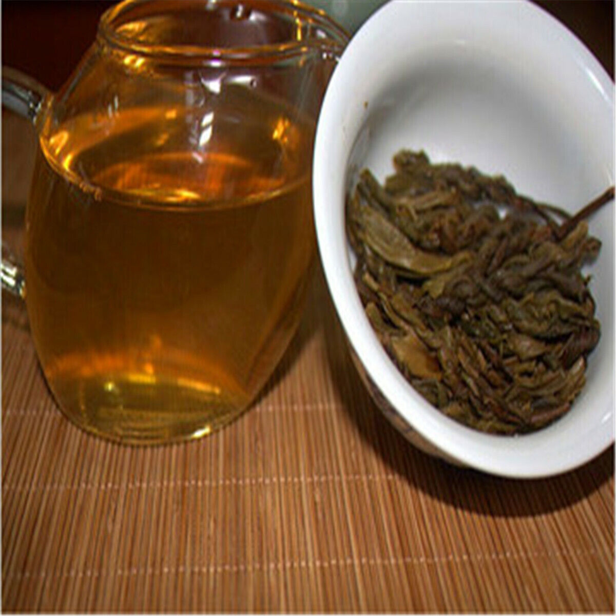 HelloYoung Healthy Food Handmade Plait Puer Tea Green Tea Yunnan Snowy Raw Pu-Erh Tea