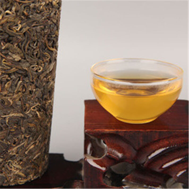 HelloYoung Bamboo Tube Iceland Ancient Tree Puer Tea Healthy Drink Yunnan Pu Erh Tea 500g