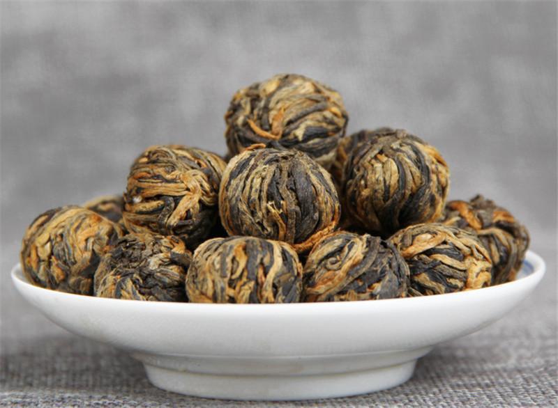 Dianhong Black Tea Handmade 60g Chinese Yunnan Small Golden Ball Canned Red Tea