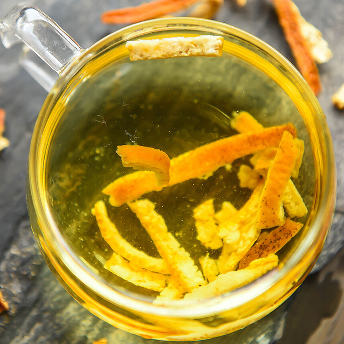 Dried Orange Peel Tea Fruit Tea Relieve A Cough Health and Beauty Herbal Tea