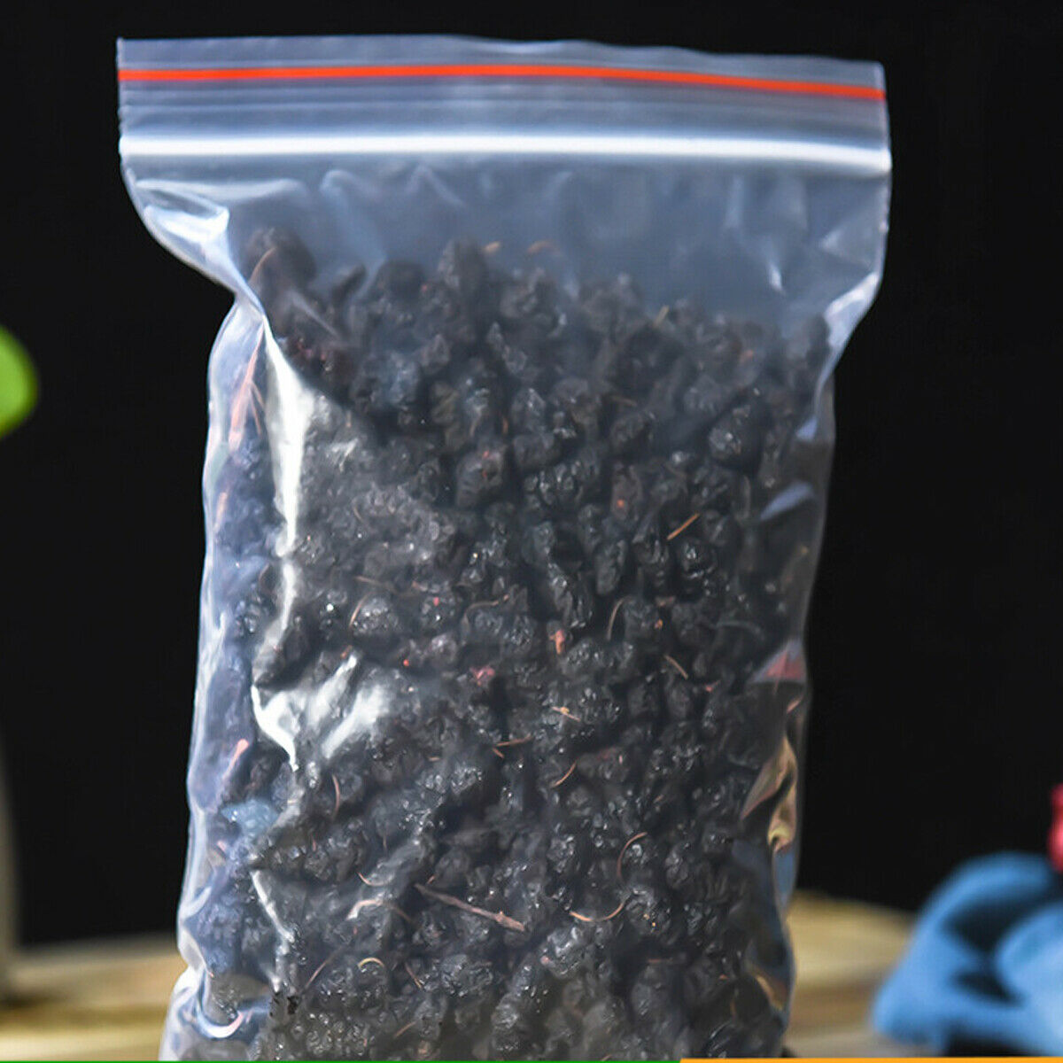 HelloYoung Dried Mulberry Fruit Tea Natural Black Mulberry Tea Enriching Blood Health Care