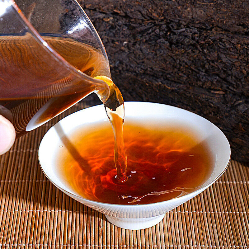 HelloYoung High Quality Cooked Puer TeaHandmade Ripe Pu erh Tea Brick Yunnan Menghai  250g Main image