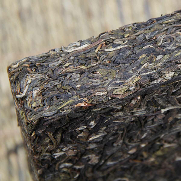 HelloYoung Chinese High Quality Sheng Pu-erh Brick Green Food Cha Puer Old Tree Tea 1kg