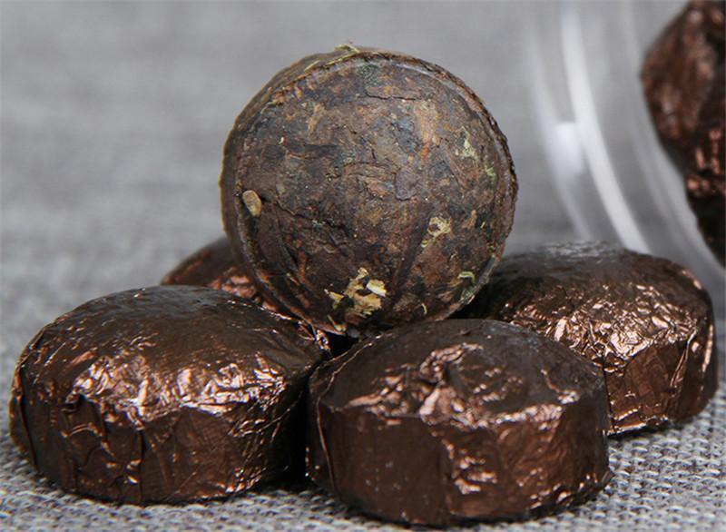 HelloYoung100g Yunnan Small Canned Glutinous Rice Pu-erh Tea Puer Tuo Cha Pu Er Cooked Tea
