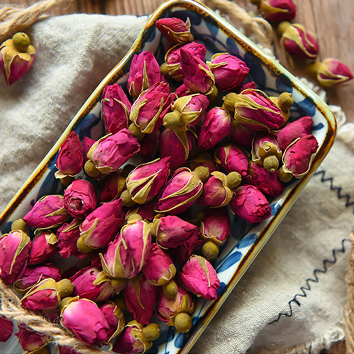 HelloYoung Organic Dried Rose Bud Tea High Quality Flower Tea Bulk Chinese Tea Herbal Tea Secondary image