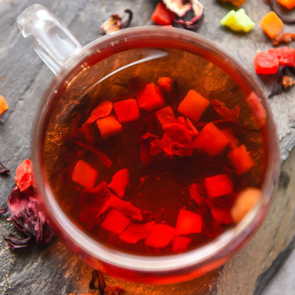 HelloYoung Flower Fruit Grain Tea Fresh Handmade Luoshen Hibiscus Healthy Food Scented Tea