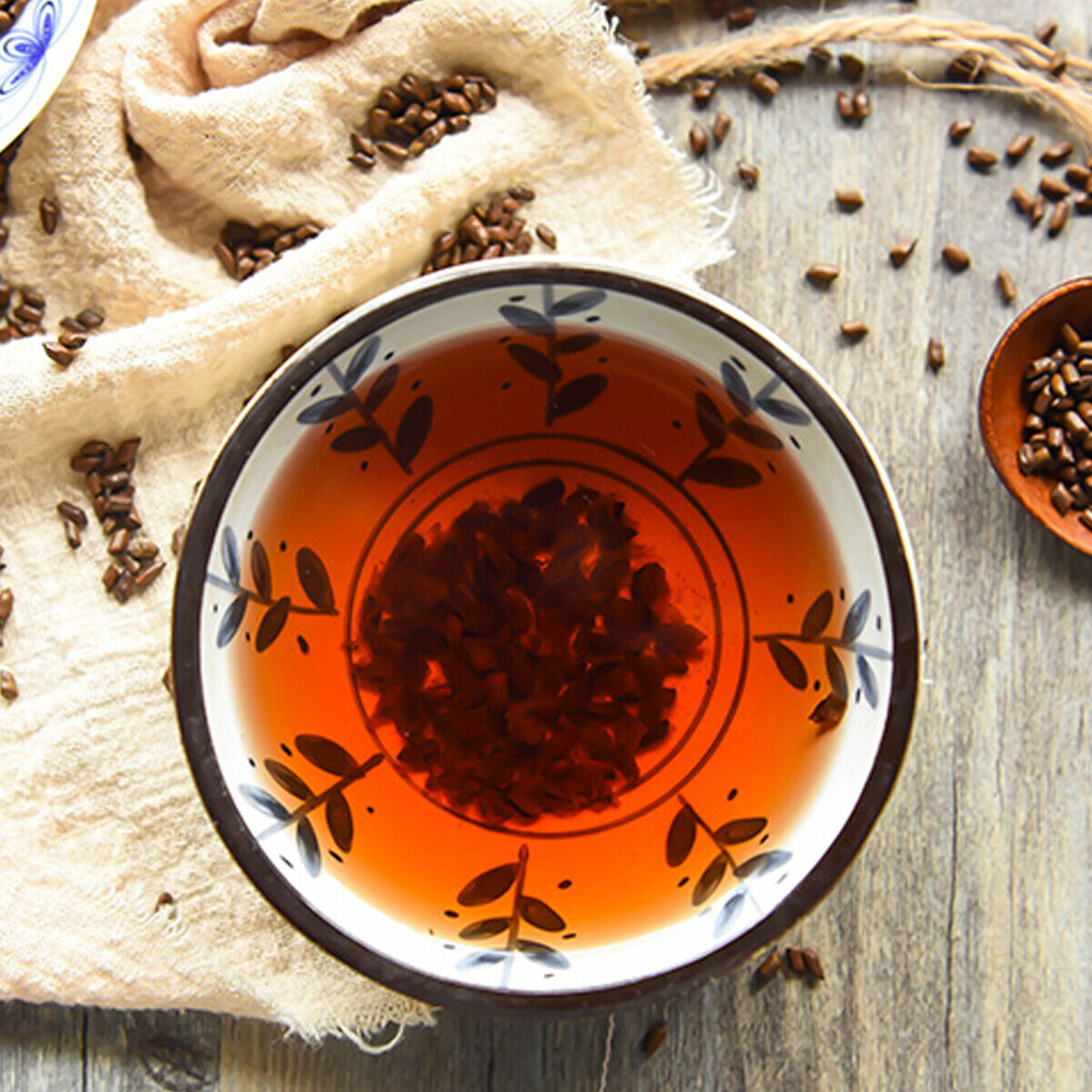 Health Care Organic Traditional Herbal Tea Black Tea Improving Acuity of Vision