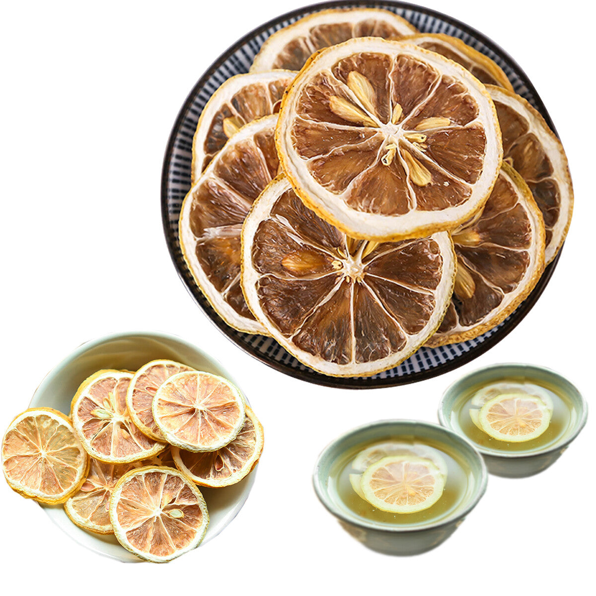 Lemon Tea Lemon Slices Dried Fruit Tea Freshly Soaked  Scented Tea Healthy Food