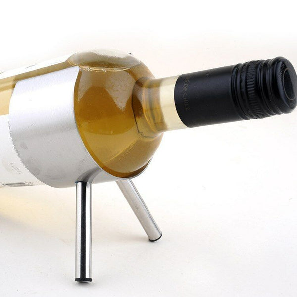 Metal Wine Rack 1 Bottle Countertop Bar Kitchen Wine Bottle Holders Storage Rack