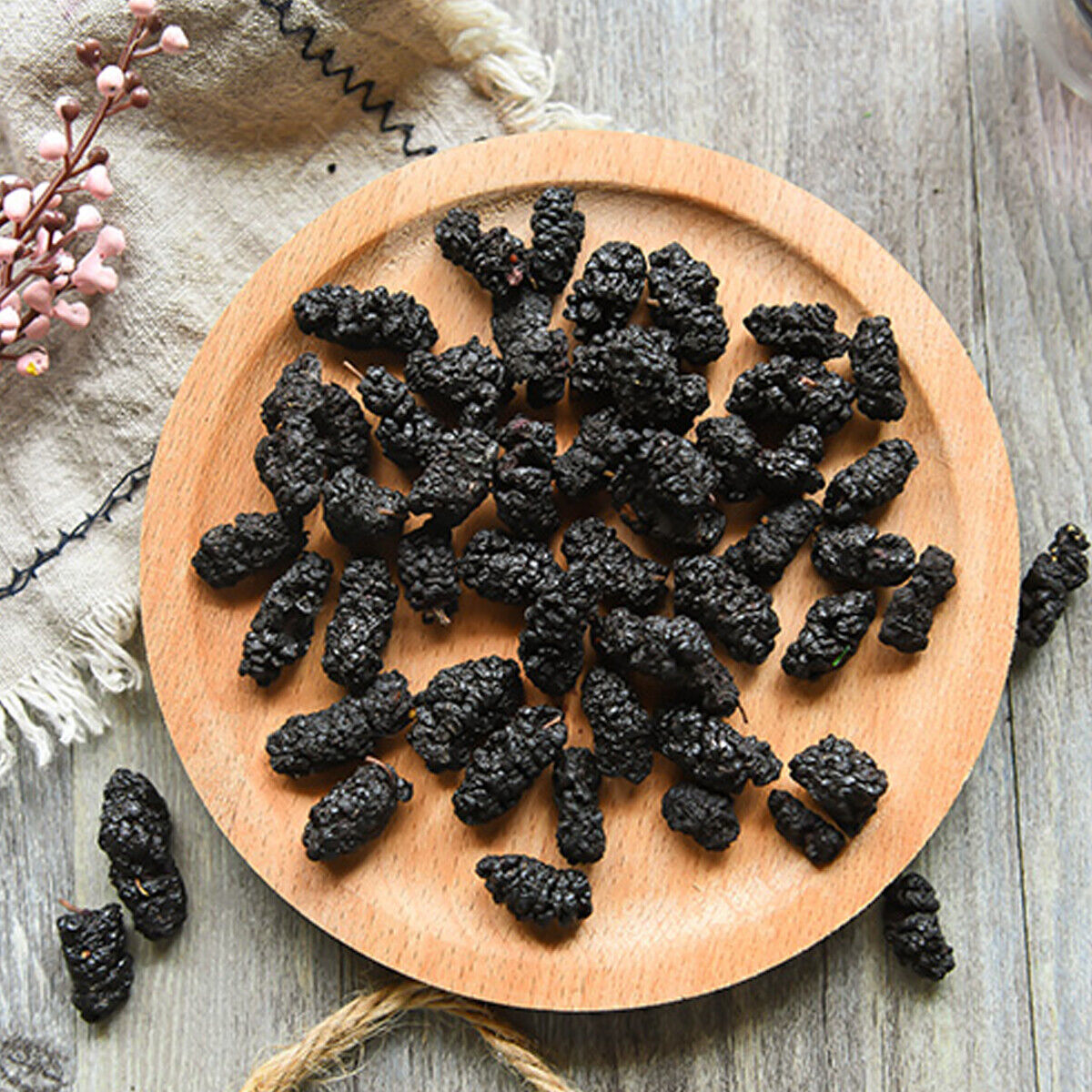 Dried Mulberry Fruit Tea Natural Black Mulberry Tea Enriching Blood Health Care