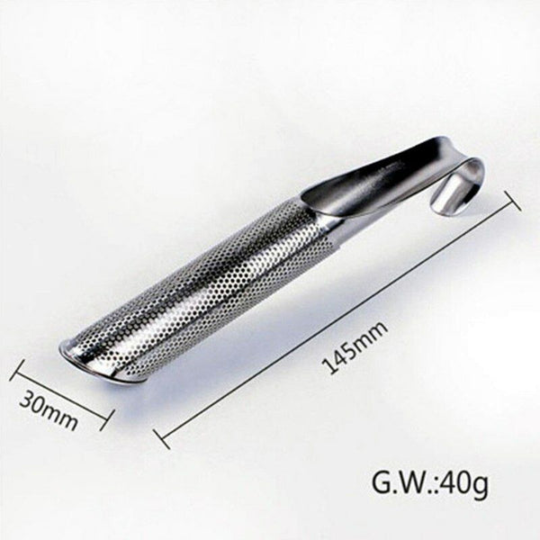 Pipe Shape Loose Leaf Diffuser Tea Strainer Stainless Steel Infuser Tea Filter