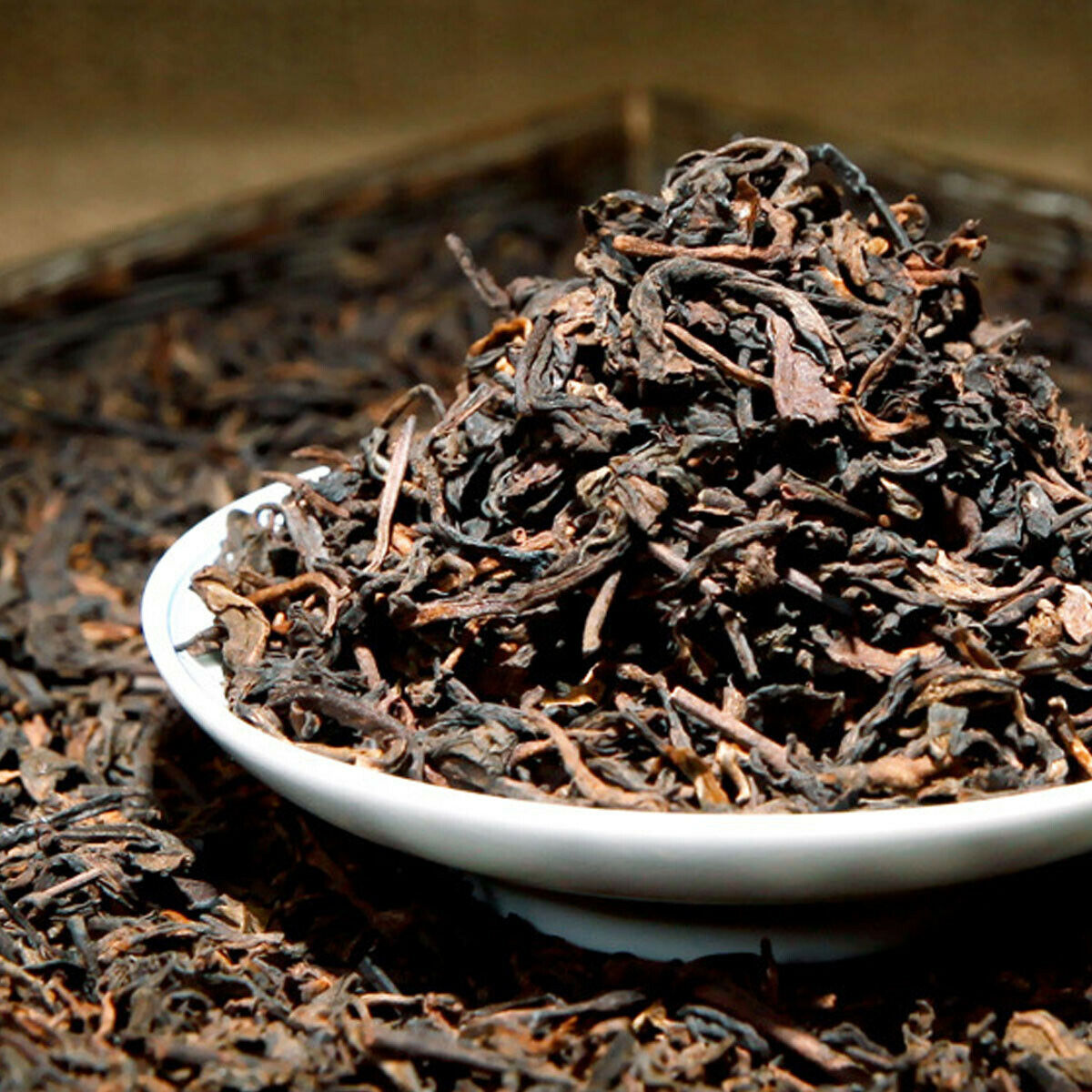 HelloYoung Organic Puerh tea Cooked Tea Barrel Black Tea High Mountain Chinese Puer cha250g