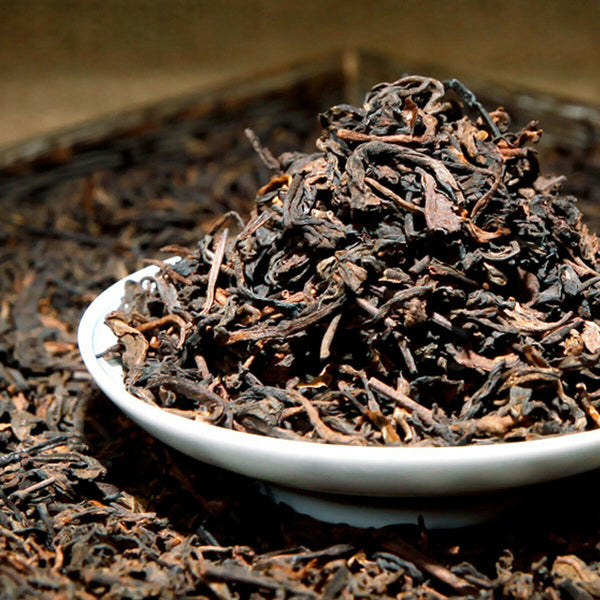 HelloYoung Organic Puerh tea Cooked Tea Barrel Black Tea High Mountain Chinese Puer cha250g