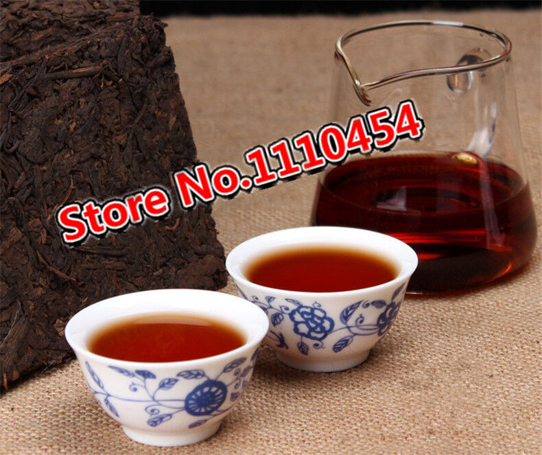 HelloYoung Healthy Organic Cooked Pu-Erh Tea BrickYunnan Ecology Ancient Tree Puer Tea 250g