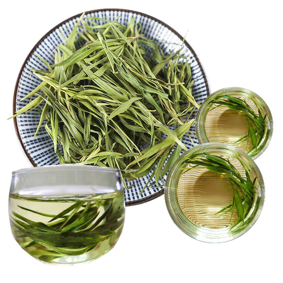 HelloYoung Top Grade Mountain Pink Tea Shizhu Tea Herbal Tea Chinese Wild Tea Green Food Main image