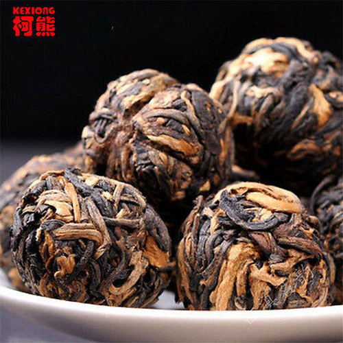 HelloYoung Handmade Dianhong Black Tea Small Gold Ball Diuretic Lower BPChinese Kongfu Tea Secondary image
