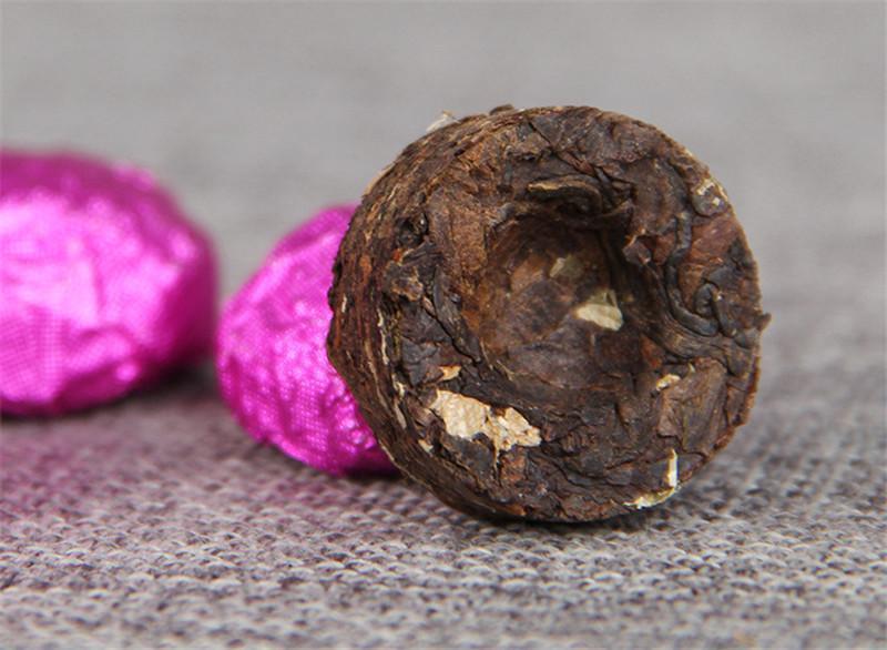 HelloYoung100g Yunnan Lotus Leaf Pu-erh Tuo Cha Black Puer Tea Small Canned Pu Er Ripe Tea