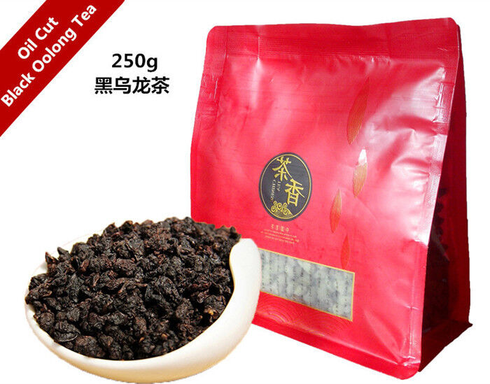 HelloYoung Fresh Nature Oil Cut Black Oolong Tea High Quality Weight Loss Slimming Tea 250g