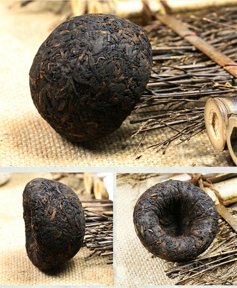 HelloYoung Ripe Pu-erh Tea Old Chinese Mini Yunnan Tuocha TeaChinese Premium Puerh Tea 100g