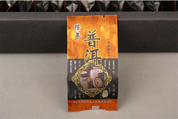 HelloYoung 25Bags 125g Mini Puer Tea Natural Ripe Puerh Tea Chinese Loose Tea Shu Pu er Tea