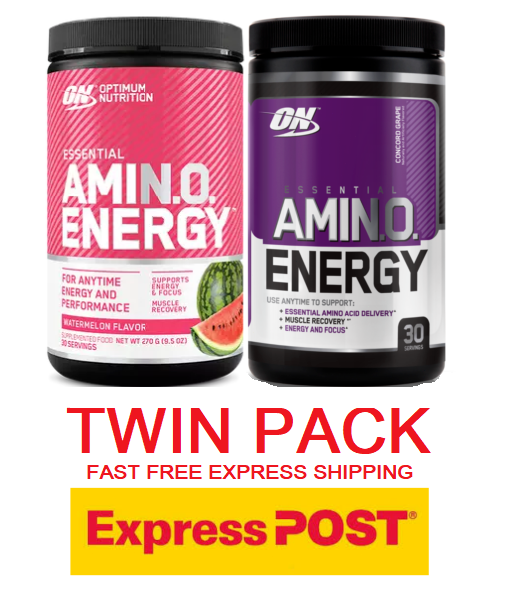 Optimum Nutrition Amino Energy 2x30 Serves | Bcaa | Eaa | Focus | Recovery | O.N Main image