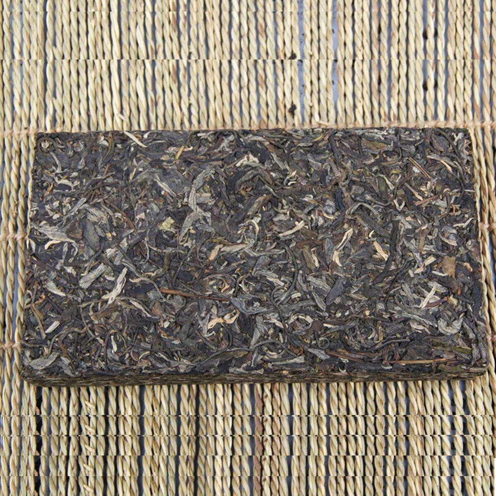 HelloYoung Chinese High Quality Sheng Pu-erh Brick Green Food Cha Puer Old Tree Tea 1kg