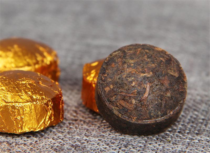 HelloYoung100g Yunnan Canned Puerh Chen Xiang Small Pu-erh Tuocha Puer Tea Pu Er Ripe Tea