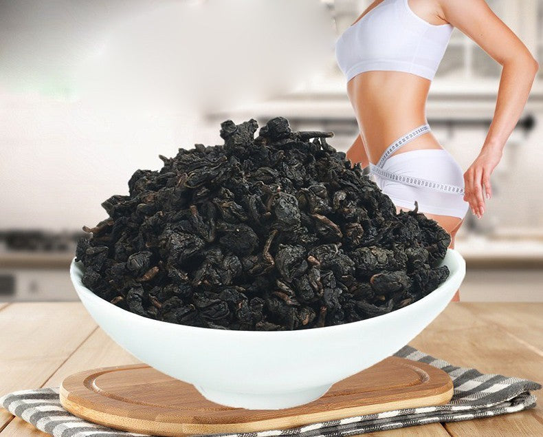 250g Health Care Black Oolong Tea Loose Leaf Black Tea Oil Cut Slimming Product
