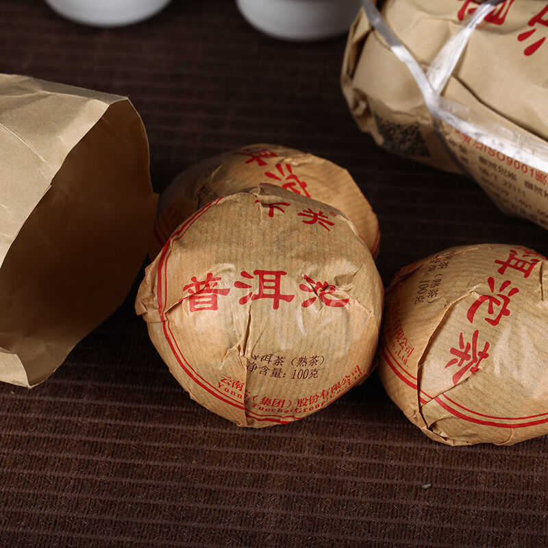 500g 5pcs Yunnan Ripe Pu erh Tuo Tea Pu’er Shu Puer Nature Cooked Pu-erh Tuo Cha Main image