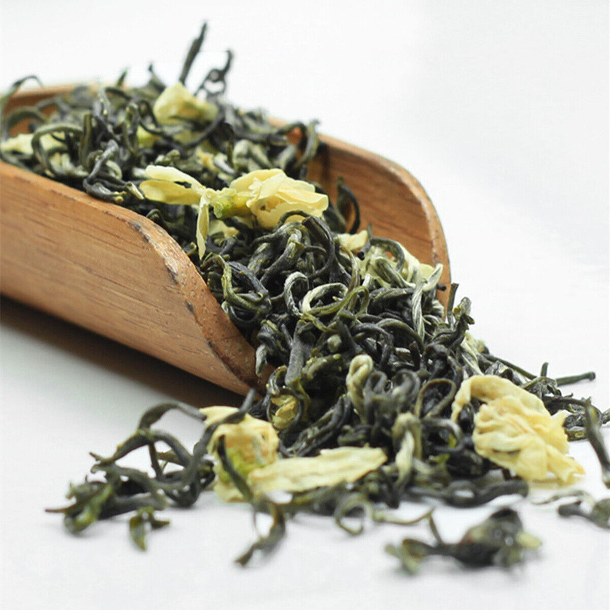 HelloYoung 50g Jasmine Flowers Green Tea Jasmine Flurries Chinese Green Tea Jasmine Flower Secondary image
