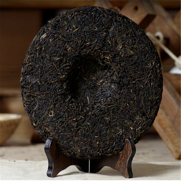 HelloYoung Material Black Tea Pu-Erh Tea Ripe Tea Yunnan Purple Bud Puer Old Tree Pure 357g