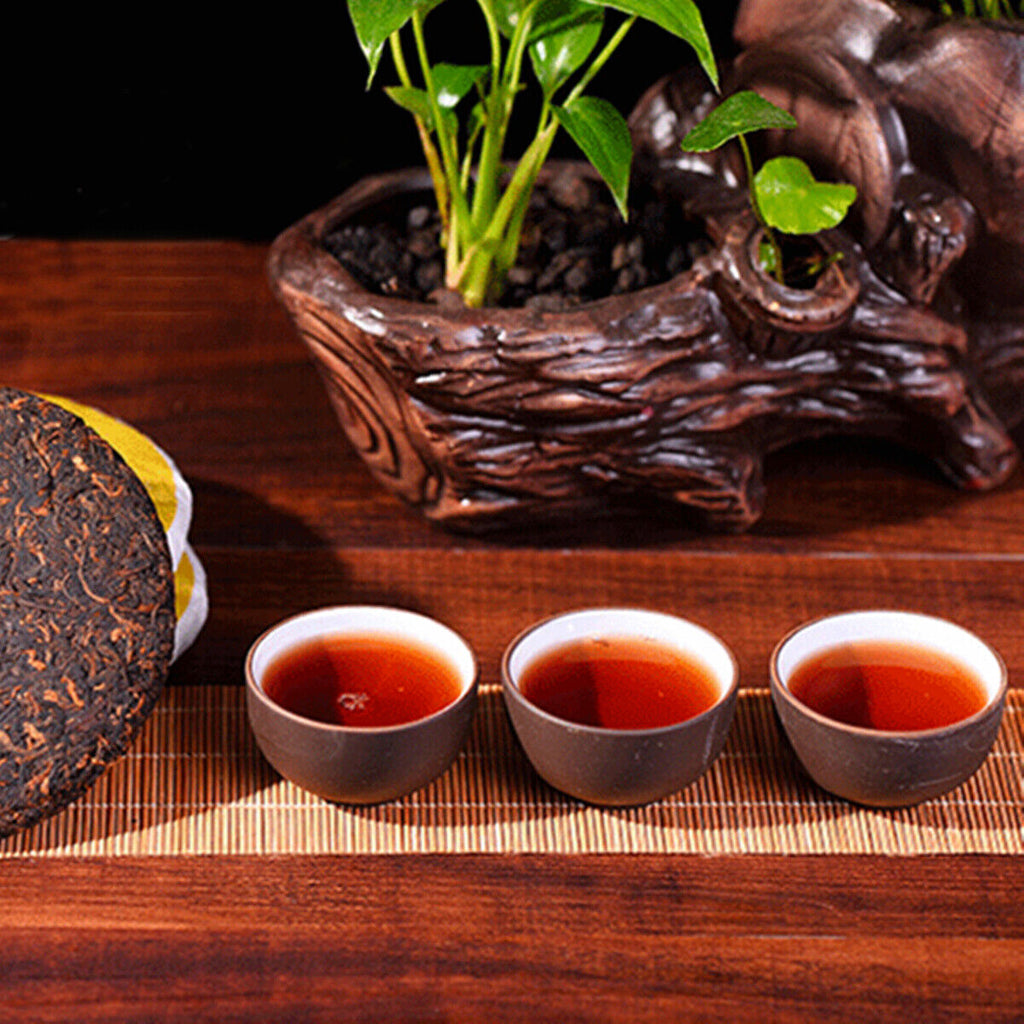 HelloYoung 100g Ripe Pu Erh Tea Health Care Organic Black Tea Chinese Puer Tea Green Food
