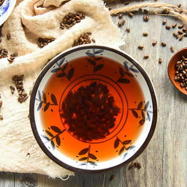 HelloYoung Traditional Herbal Tea Organic Black Tea Improving Acuity of Vision Healthy Food