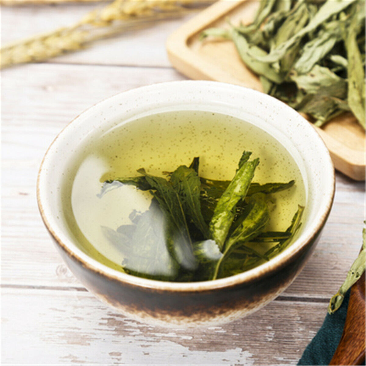 HelloYoung Rebaudiana Stevia Tea Herbal Tea Pure Natural Stevia Leaf Loose Leaf Tea 500g