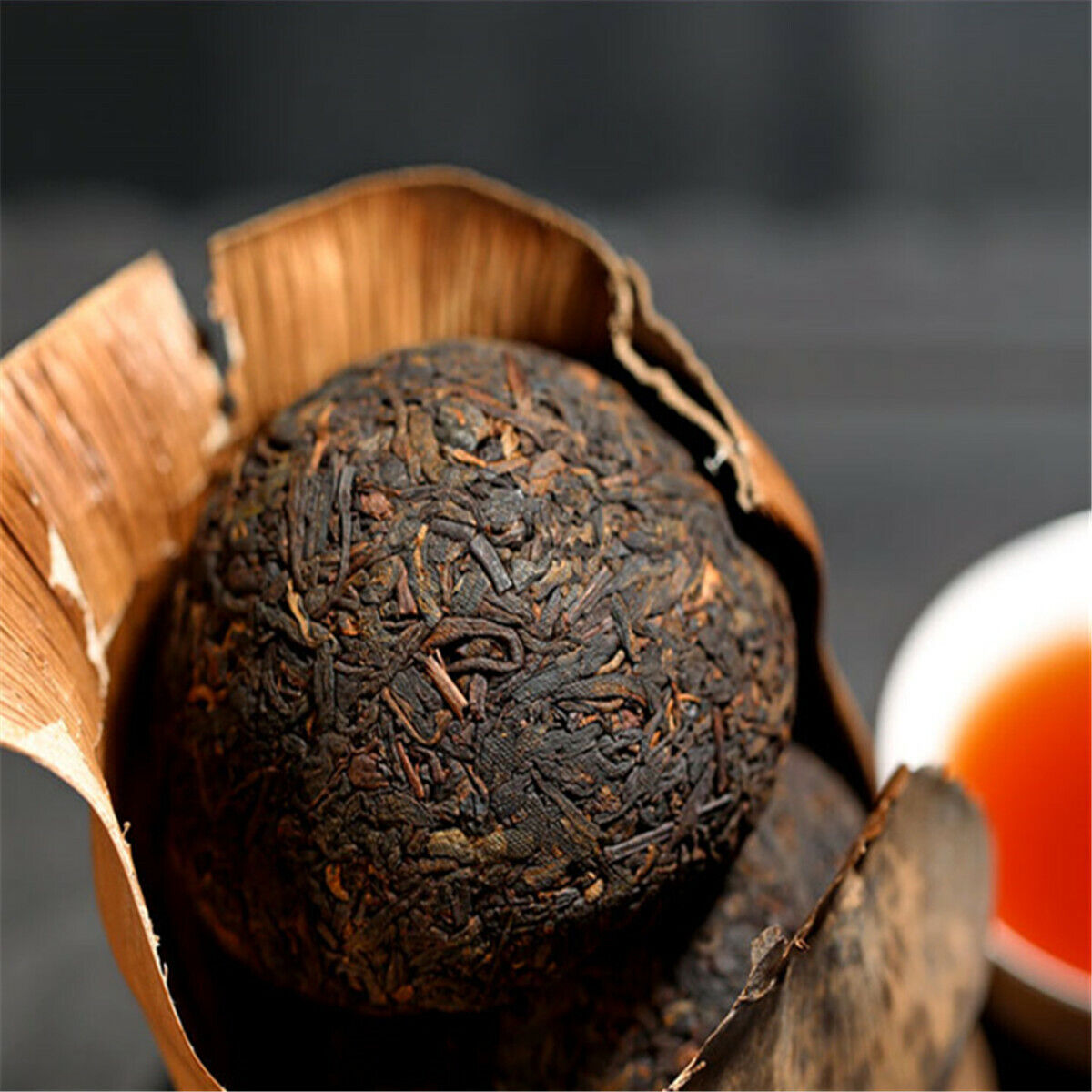 5pcs Black Pu-erh Tea Top Grade Yunnan Original Puer Red Tea Pu'er Tuo Cha 500g Secondary image