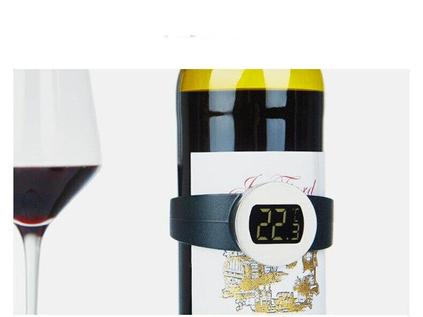 Wine Temperature Sensor Red Wine Bracelet Thermometer for Beer Stainless Steel