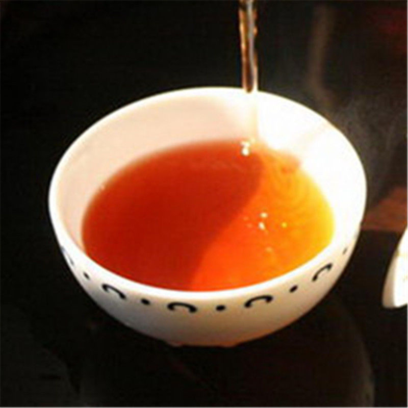 HelloYoungPu-erh Tea 357g Yunnan Old Pu Erh Seven Cake Cooked Ripe Aged Puer Old Tea Tree