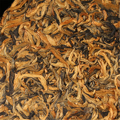 100g Yunnan High Quality Black Tea  Mini Cake  Premium Gold Buds Dianhong Health