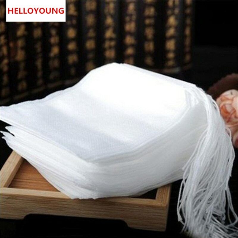 Tea Infusers Tea Bags with String Filter Paper for Herb Loose Tea Bag Tea Set