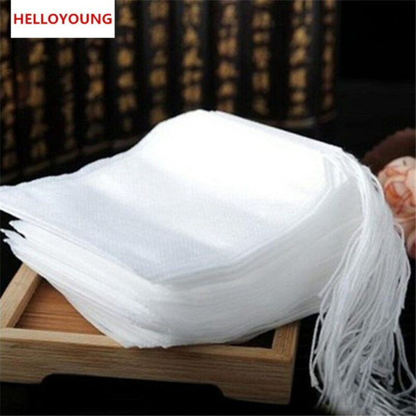 Tea Infusers Tea Bags with String Filter Paper for Herb Loose Tea Bag Tea Set