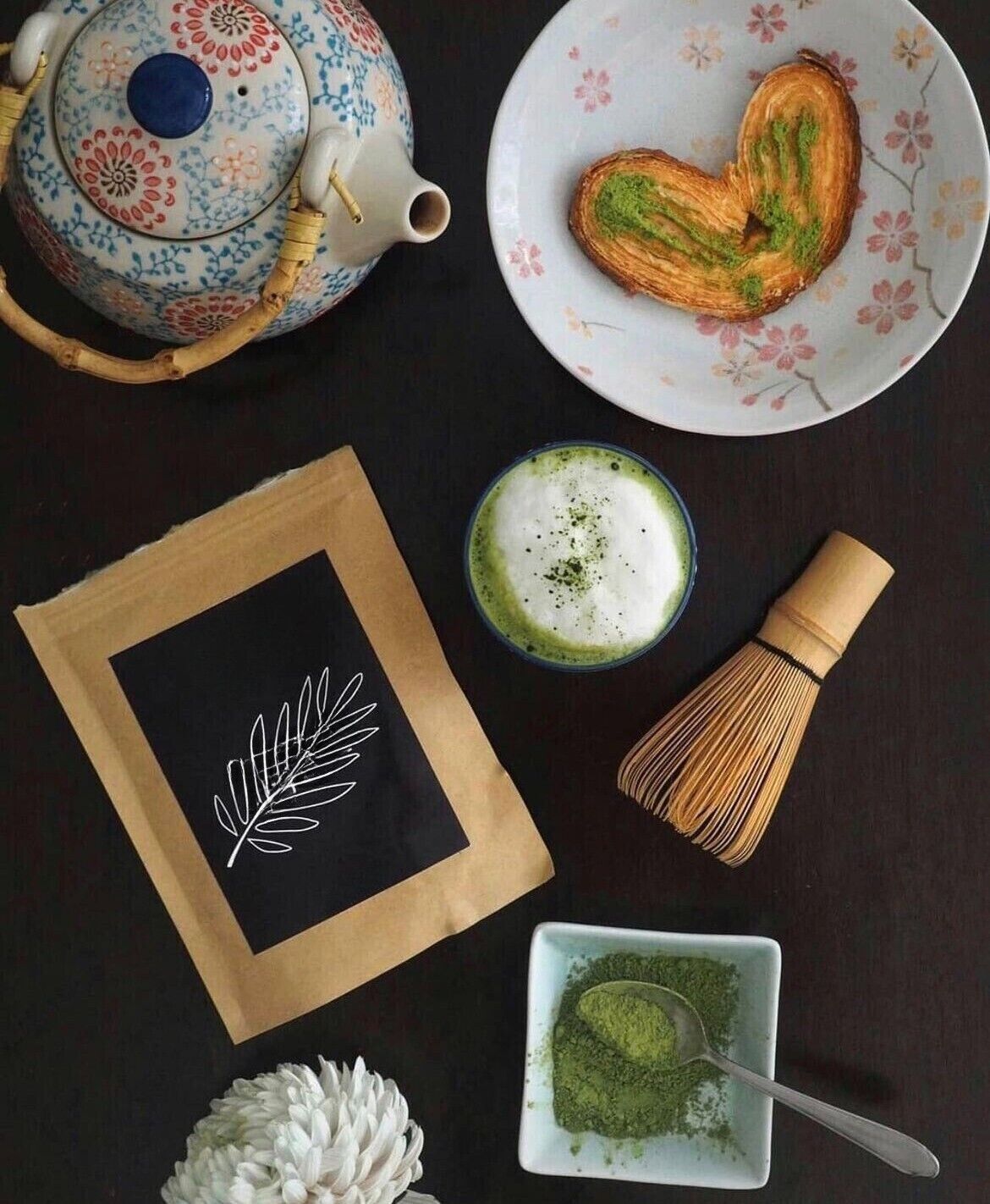 Organic Matcha Green Tea Powder 100G - 100% Pure FREE SHIPPING Main image