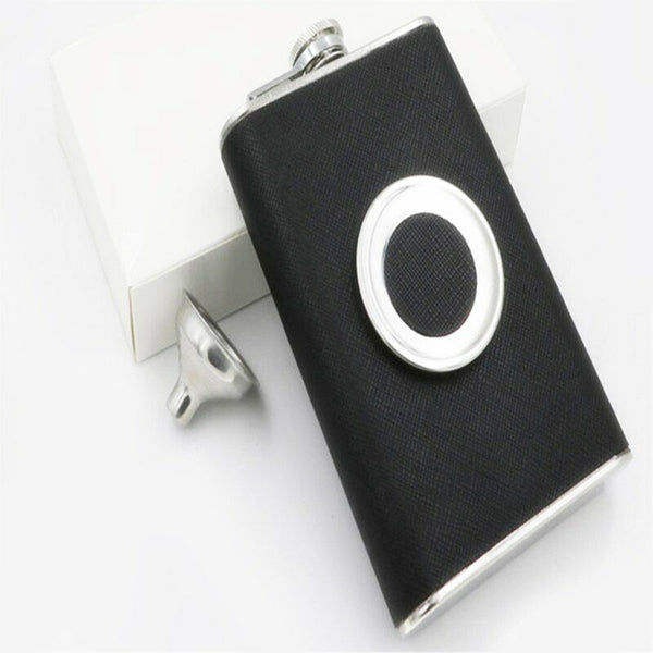 8oz Stainless Steel Folding Alcohol Portable Flagon Hip Flask Wine Pot Whiskey
