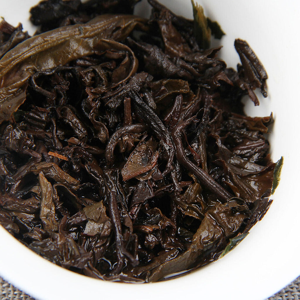 HelloYoung Glutinous Rice Fragrant Yunnan Healthy Care Cooked Puerh Tea Red Puer Tea 357g