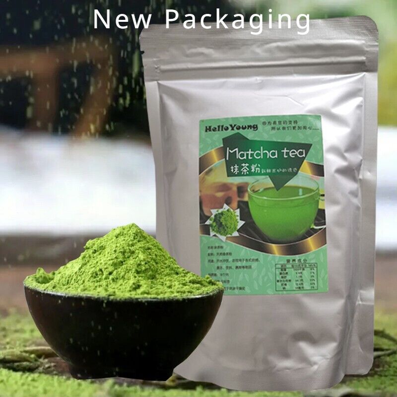 Organic  Matcha Green Tea Latte Powder Herb Herbal Teas. Pure Matcha Powder
