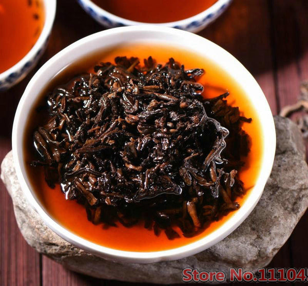 HelloYoungTop grade 200g yunnan original Pu-erh Tea health care tea ripe puerh Black Tea