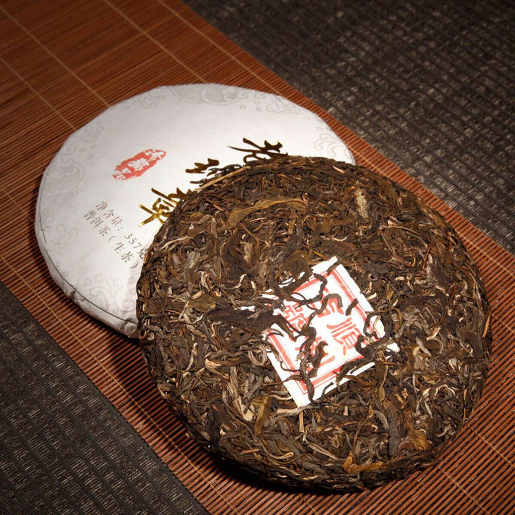 HelloYoung Puerh tea Raw Tea Cake Ancient Tree Tea High Handmade Tea Puerh Tea Yunnan 357g