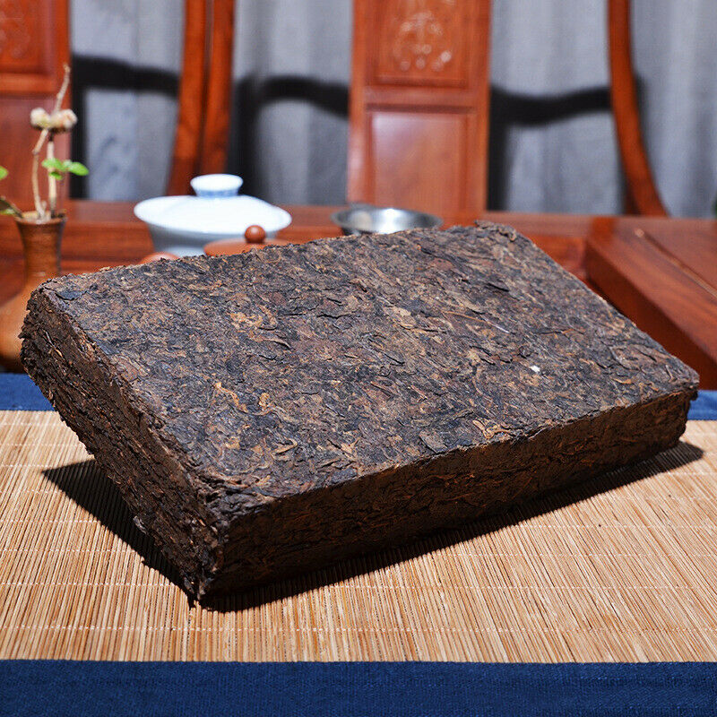 HelloYoung Cooked Pu erh Tea Brick Thousands of Years Old Trees Ripe Puerh Tea Yunnan 1000g